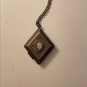 Opal Locket